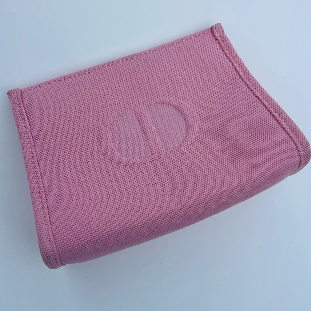 Christian Dior pink makeup bag